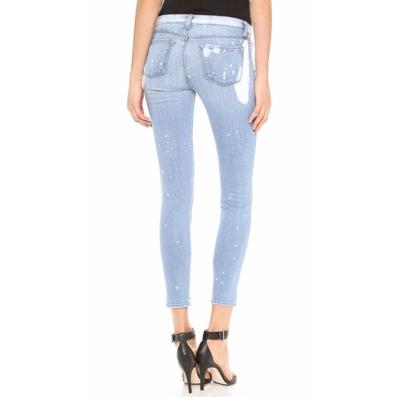$238 J BRAND JEANS 910 Zephyr Denim AS SEEN ON KENDALL Low Rise Skinny ( 28 ) - Picture 4 of 12